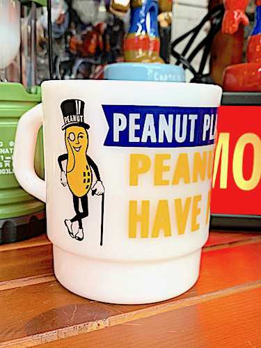 アメリカン雑貨 マグカップ ミルキー スタッキング MR.PEANUT ミスターピーナッツ コップ グラス｜au PAY マーケット