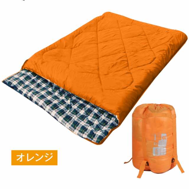 コールマン 2-person sleeping bag 2人用 寝袋 - アウトドア寝具