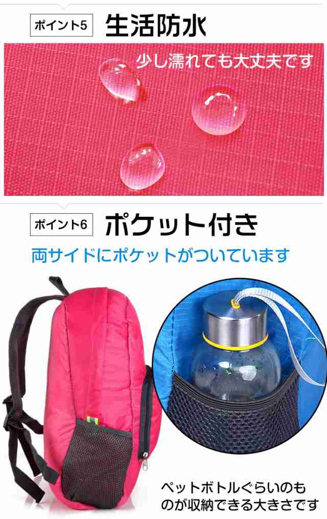 500円 ぽっきり】 送料無料 折りたたみ リュック エコバッグ バックパック 軽量 防水 小さめ ハイキング キャンプ 旅行 トラベル  シンの通販はau PAY マーケット - KuraNavi