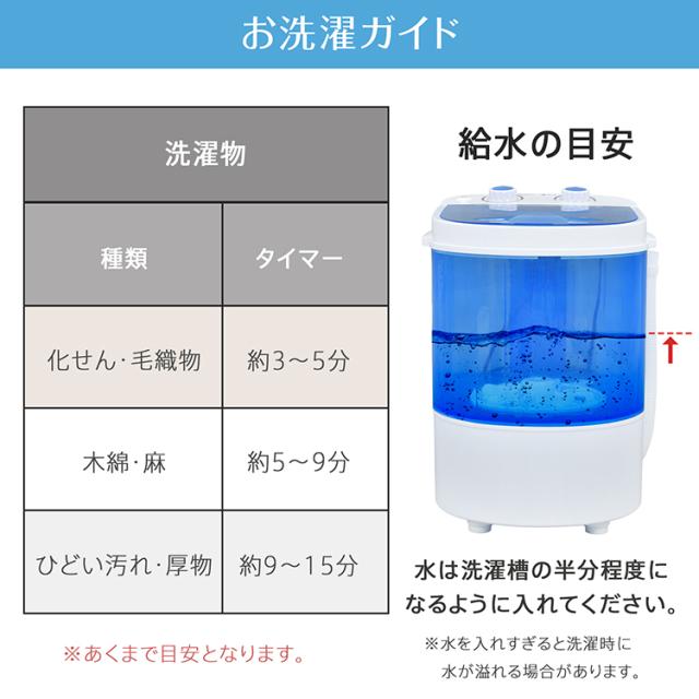新生活 ミニランドリー 小型洗濯機 洗濯機 小型 コンパクト 1kg 洗い