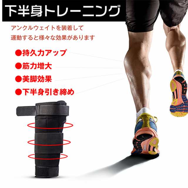 Amazon.co.jp: Sportneer アンクルウェイト 5段階調節 片足0.53