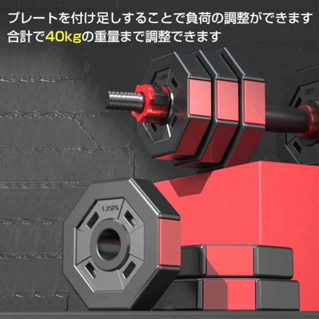 受け取り限定 ダンベル40kg×2個 トレーニングベンチセット 受け取り限定 ダンベル40kg×2個 トレーニングベンチセット