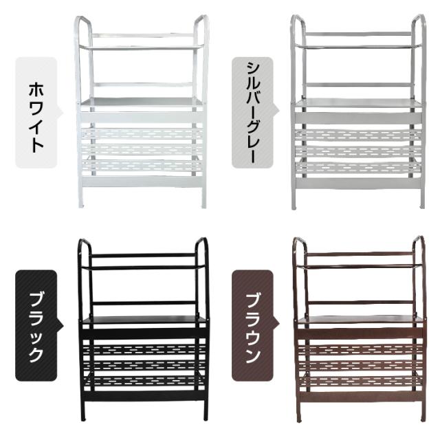 新生活 室外機カバー 2段 棚付き 室外機ラック ルーバー 目隠し