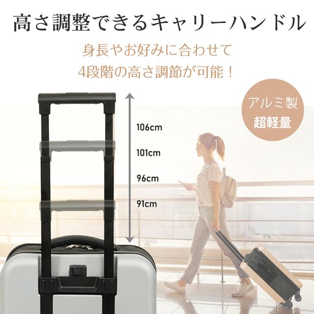 折畳みスーツケース 折りたたみ 40L キャリーケース キャリーバッグ 軽量 ダイヤル式ロック 2-3日用 泊まる 360度回転 静音 USBポート付き 耐衝撃 旅行 出張 大容量 修学旅行 海外旅行 トラベル sh013_8