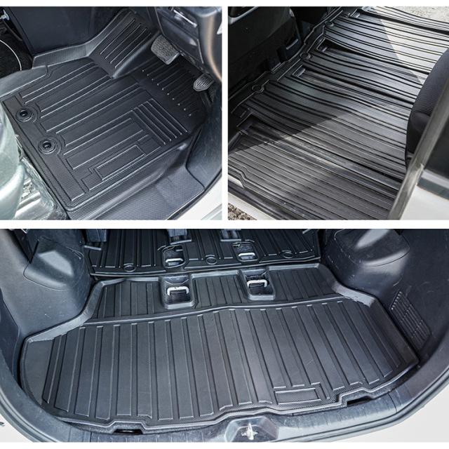 車用 フロア ラゲッジ フルセット マット ノア ヴォクシー 80系 専用 7