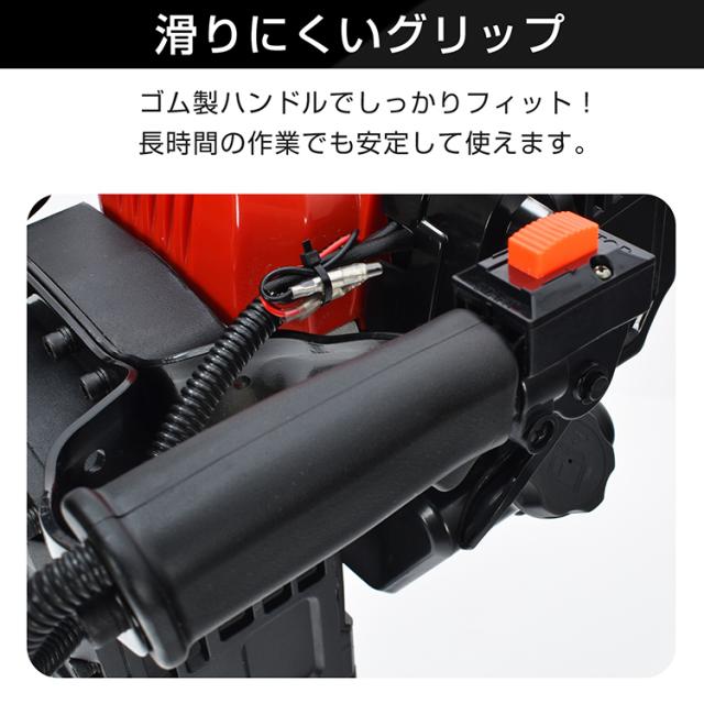 エンジンブレーカー エンジン式 ブレーカー はつりハンマー ジャックハンマー 2サイクル 2種アタッチメント付 チゼル ブルポイント 排気量52cc 軽量 コードレス 削岩機 工事 道路 剥がし ハツリ 破砕 解体 溝堀り 根切り コンクリート wk022_8
