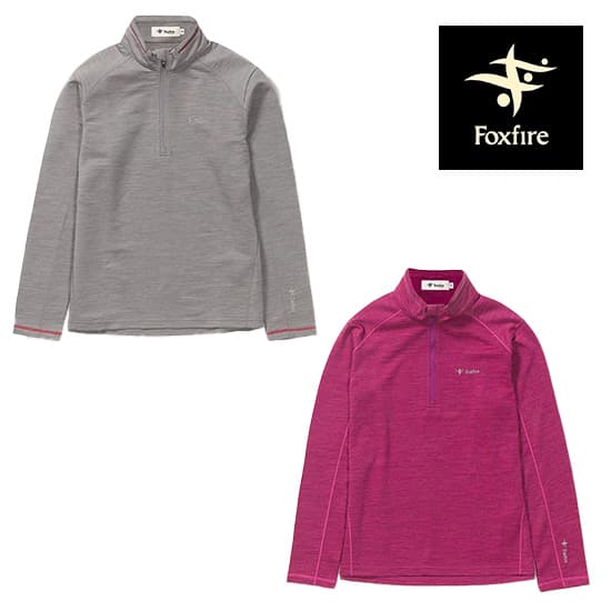 フォックスファイヤー PPウールハーフZIP FXF8115428 レディース/女性用 長袖シャツ PP Wool Half Zip※クリアランス【返品交換不可】の通販は 8,131円