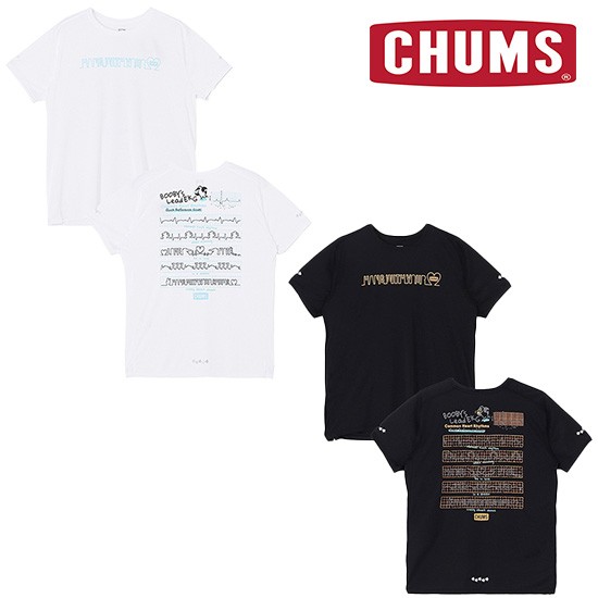 チャムス ランニングハートビートTシャツ CH11-2496 レディース/女性用 半袖Tシャツ Running Heart Beat T-Shirt 2025年春夏新作の通販は