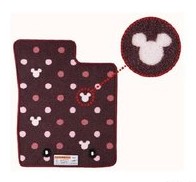 ダイハツ キャスト【LA250S LA260S】　カーペットマット(ディズニー)(２ＷＤ・ウォームパック・４ＷＤ車用)【ブラウン】[08210-K2419]