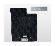 ダイハツ キャスト【LA250S LA260S】　カーペットマット(高機能タイプ)(２ＷＤ・ウォームパック・４ＷＤ車用)【グレー】