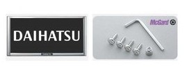 DAIHATSU CAST　ダイハツ キャスト【LA250S LA260S】　盗難防止機能付ナンバーフレームセット(メッキ)[08400-K9007]