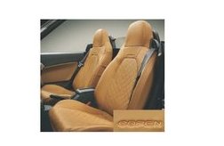 DAIHATSU COPEN　ダイハツ コペン【LA400K】　シートカバー(本革風)【タン】[08223-K2019]の通販は 26,896円