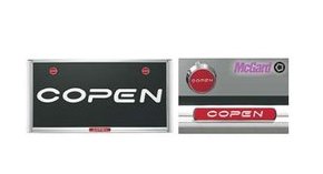 DAIHATSU COPEN　ダイハツ コペン【LA400K】　盗難防止機能付ナンバーフレームセット(コペン)【メッキ】[08400-K2231]