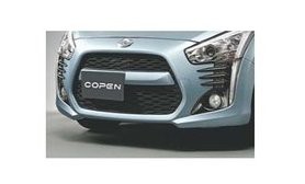 DAIHATSU COPEN　ダイハツ コペン【LA400K】　ルーバーガーニッシュ(フロント)[08411-K2025]