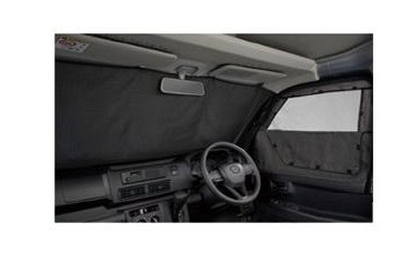 DAIHATSU HIJET CARGO　ダイハツ ハイゼットカーゴ【S700V S710V】　フロントプライバシーシェード(網戸付)[08280-K5005]
