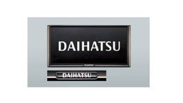 ダイハツ ハイゼットカーゴ【S321V S331V】　プレミアムナンバーフレームセット(２枚セット)【ダークブラックメッキ調】