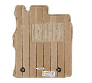 ダイハツ ムーヴキャンバス【LA800S LA810S】　カーペットマット(高機能)(２ＷＤウォームパック無車用)【ダークベージュ】の通販は