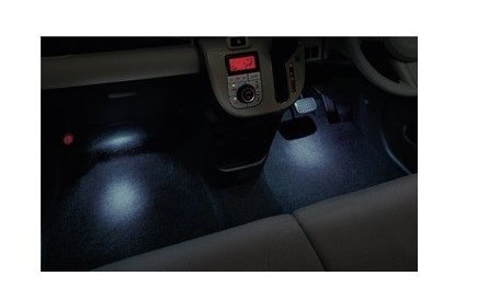 ダイハツ ムーヴキャンバス【LA800S LA810S】　フロアイルミネーション(２モードタイプ)【ホワイト】[08521-K2018]