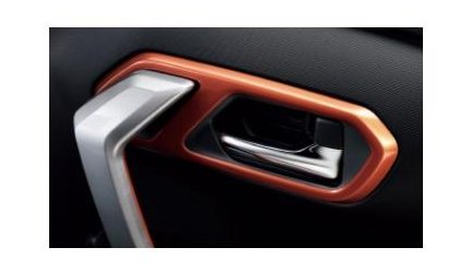 DAIHATSU ROCKY　ダイハツ ロッキー【A202S A201S A210S】　インナードアハンドルベゼルパネル【オレンジ】[08165-K1002]
