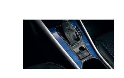 ダイハツ ロッキー【A202S A201S A210S】　シフトベゼル＆センターコンソールパネル(ＨＥＶ用)【ブルーカーボン調】