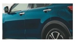 ダイハツ ロッキー【A200S A210S】　スタイリッシュドアエッジモール【ファイアークォーツレッドメタリック】の通販は 7,594円