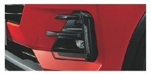 ダイハツ ロッキー【A200S A210S】　ルーバーガーニッシュ(フロント・レッドストライプ付)(イルミ付車用)[08411-K1011/他]