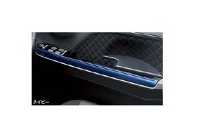 ダイハツ タントカスタム【LA650S LA660S】　パワーウインドゥスイッチパネル(フロント／２枚セット)【ネイビー】[08112-K2059]
