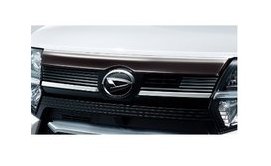 ダイハツ タントカスタム【LA650S LA660S】　フードガーニッシュ(カスタム用)【ダークブラックメッキ】[08400-K2258]