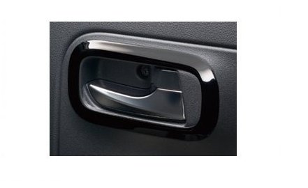ダイハツ トコット【LA550S LA560S】　インナードアハンドルベゼルパネル【ピアノブラック調】[08165-K2006]