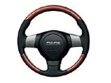 DAIHATSU WAKE　ダイハツ ウェイク【LA700S LA710S】　ウッド＆レザーステアリングホイール(ｍｏｍｏ)[08460-K2024]