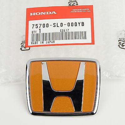 メール便可　HONDA (ホンダ) 純正部品 エンブレム フロント *YR514P*(H) NSX 品番75700-SL0-000YB