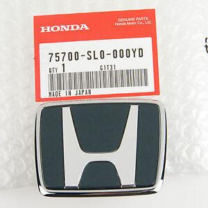 メール便可　HONDA (ホンダ) 純正部品 エンブレム フロント *G96P*(H) NSX 品番75700-SL0-000YD