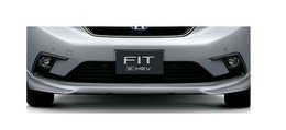 ホンダ フィット【商品仕様要確認】　ロアスカート(フロント用)【プレミアムクリスタルレッド・メタリック】の通販は