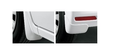 ホンダ Nボックス【JF3-230/500/840/850 JF4-120/220/840/850】　マッドガード(N-BOX用)【ルナシルバー・メタリック】