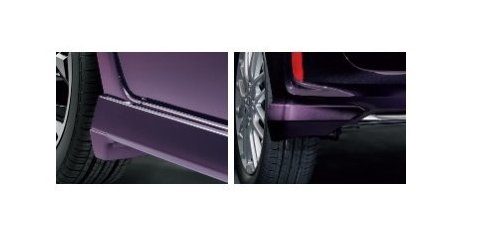 ホンダ Nボックス【JF3-230/500/840/850 JF4-120/220/840/850】　マッドガード(N-BOXCustom用)【プレミアムクリスタルレッド・メタリック】[08P00-TTA-0S0C]の通販は