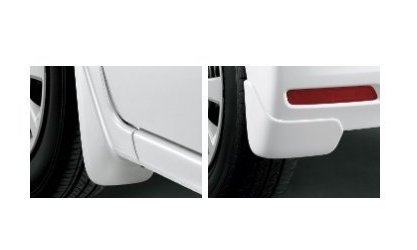 ホンダ Nボックス【JF3-230/500/840/850 JF4-120/220/840/850】　マッドガード(N-BOX用)(スロープ)【ルナシルバー・メタリック】