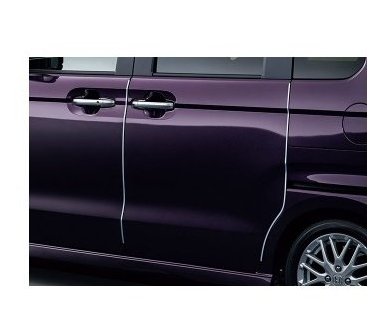 ホンダ Nボックス【JF3-230/500/840/850 JF4-120/220/840/850】　ドアエッジモール【シルバー】[08P20-TTA-020]