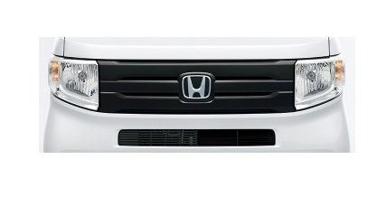 メール便可　ホンダ Nバン【JJ1-100/200/300/400 JJ2-100/200/300/400】　ブラックエンブレム【ブラッククローム調】[08F20-TXA-001B]