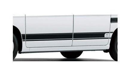 【純正：大型】ホンダ エヌバン【JJ1/JJ2-310 JJ1/JJ2-410 JJ1/JJ2-500 JJ1/JJ2-600】　デカール(８枚セット)【ブラックライン】[08F30-TXA-000B]の通販は