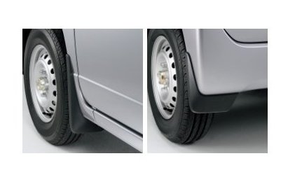 HONDA N-VAN　ホンダ Nバン【JJ1-100/200/300/400 JJ2-100/200/300/400】　マッドガード【ブラック】[08P00-TXA-000]
