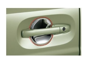 メール便可　ホンダ Nバン【JJ1-100/200/300/400 JJ2-100/200/300/400】　ドアハンドルプロテクションカバー【クロームメッキ】[08P70-TXA-000]