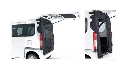 HONDA N-VAN　ホンダ Nバン【JJ1-100/200/300/400 JJ2-100/200/300/400】　テールゲートメッシュ[08R67-TXA-000B]