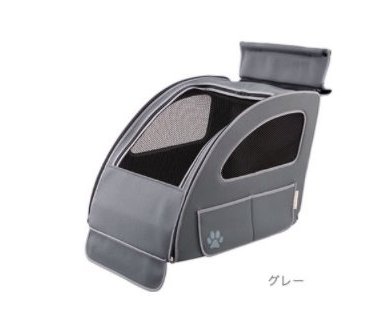 メール便可　ホンダ エヌバン【JJ1/JJ2-310 JJ1/JJ2-410 JJ1/JJ2-500 JJ1/JJ2-600】　ペットシートプラスわん【グレー】[08Z41-E6K-020F]