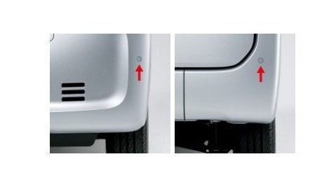 ホンダ Nバン【JJ1-100/200/300/400 JJ2-100/200/300/400】　パーキングセンサー【プラチナホワイト・パール】