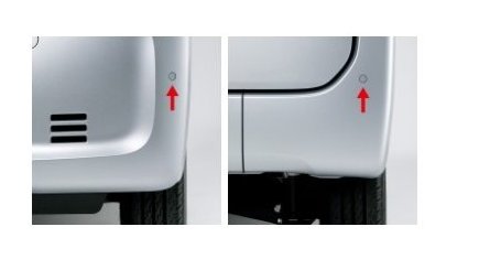 ホンダ Nバン【JJ1-100/200/300/400 JJ2-100/200/300/400】　パーキングセンサー【ガーデングリーン・メタリック】