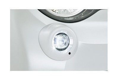 ホンダ エヌワゴン【JH3/JH4-100 JH3/JH4-200】　ＬＥＤフォグライト(クリア)(左右セット)【ルナシルバー・メタリック】
