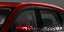 純正アクセサリー　マツダ　CX-60　KH　100001〜　R04.10〜　アクリルバイザー　ブラックモールディング車用　K616V3700