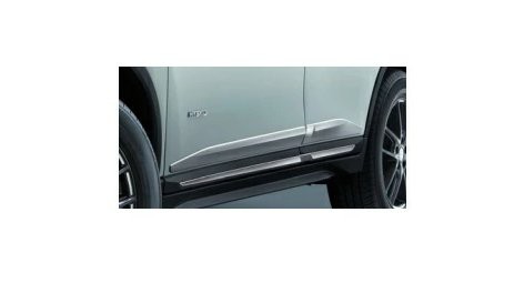 NISSAN X-TRAIL　ニッサン エクストレイル【T32 NT32 HT32 HNT32】　サイドガードモール【シルバー】[F3870-4CE0E]