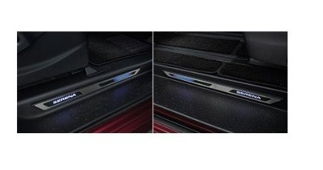 ニッサン セレナ【C27 GC27 GFC27 GNC27 GFNC27 HC27 HFC27】　エントランスプレート【仕様は下記参照】[B64G0-5TA0A]