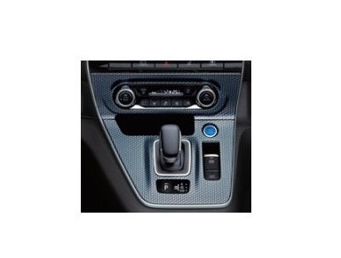 ニッサン セレナ【GC27 GFC27 GNC27 GFNC27 HC27 HFC27】　インテリアパネル(センタークラスター用)【カーボン調(ブルー)】
